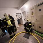 Nächtlicher Brand in leerstehender Wohnung