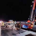 Fahrzeugbrand auf der A5 Nordautobahn