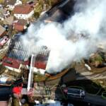 Bauernhaus-Brand in Oberwang