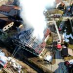Bauernhaus-Brand in Oberwang
