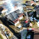 Bauernhaus-Brand in Oberwang