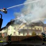 Bauernhaus-Brand in Oberwang