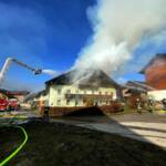Bauernhaus-Brand in Oberwang