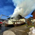 Bauernhaus-Brand in Oberwang