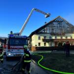 Bauernhaus-Brand in Oberwang