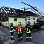 Bauernhaus-Brand in Oberwang