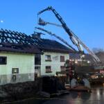 Bauernhaus-Brand in Oberwang