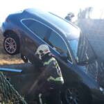 BF Wien: Verkehrsunfall nahe gesperrter Ausfahrt Simmering