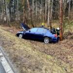 Verkehrsunfall auf der B76 im Johngraben