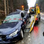 Verkehrsunfall auf der B76 im Johngraben