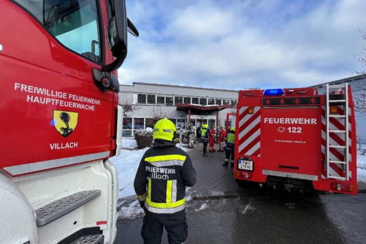 HFW Villach: Flüssiger Sauerstoff ausgetreten