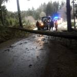 Unwettereinsätze im Bezirk durch Sturmtief