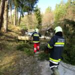 Unwettereinsätze im Bezirk durch Sturmtief