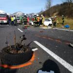 Verkehrsunfall in Sulzbach - Zwei Personen bei Frontalzusammenstoß verletzt