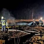 Großeinsatz bei Waldbrand in Modsiedl
