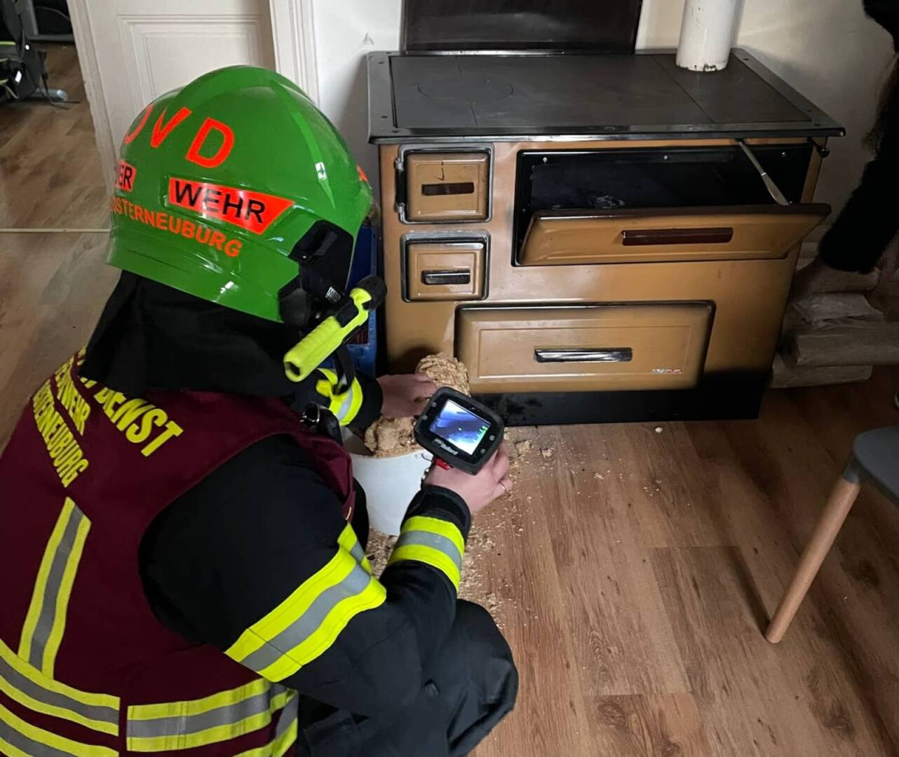 FF Klosterneuburg: Brandverdacht in der Wienerstraße