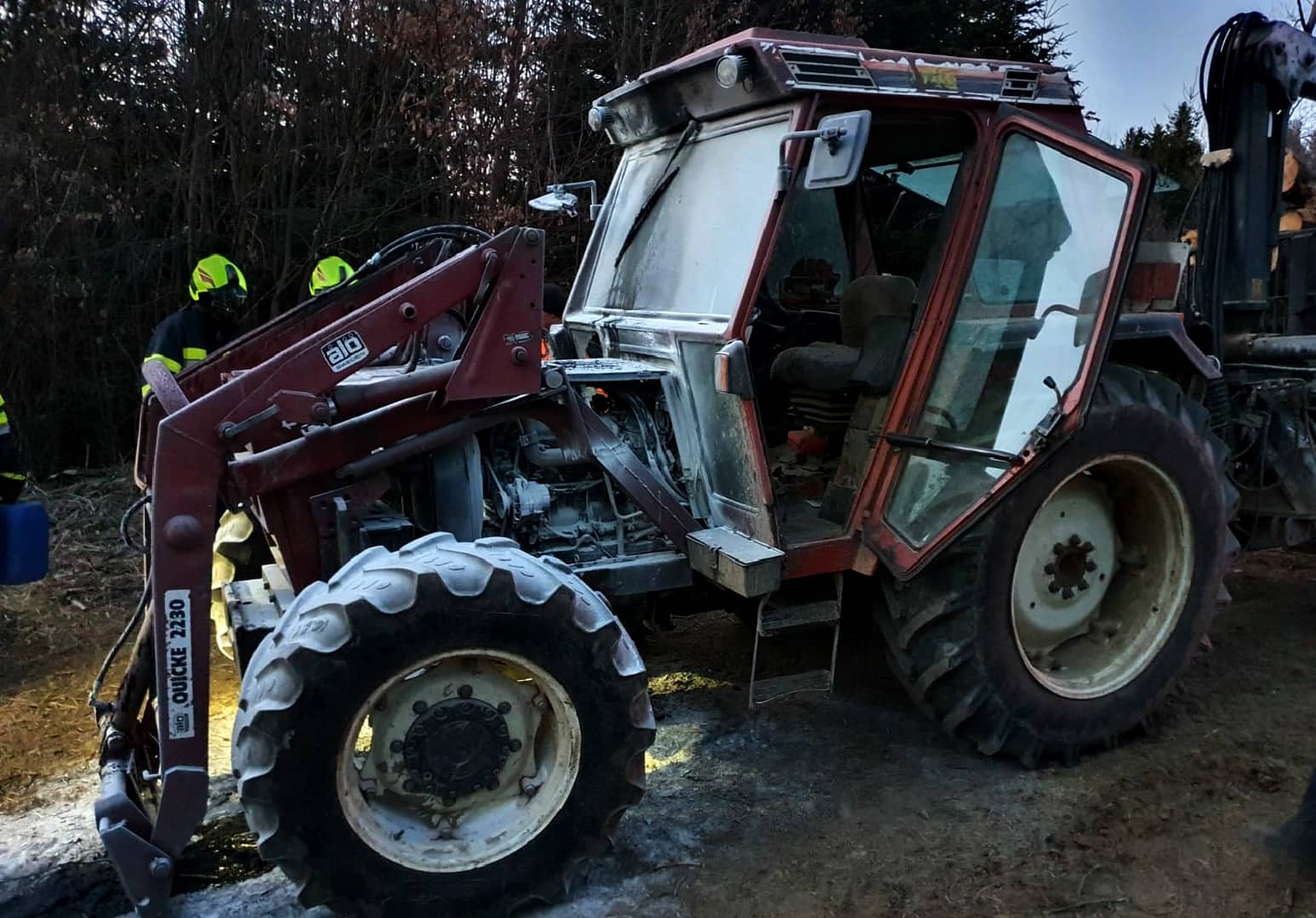 BFV Deutschlandsberg: Traktorbrand in Rassach