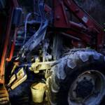 Traktorbrand in Rassach