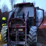 Traktorbrand in Rassach