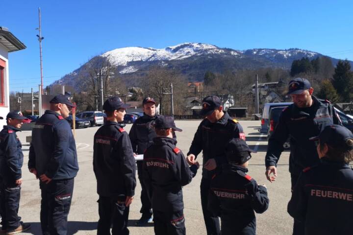 HFW Bad Ischl: Wissenstest der Feuerwehrjugend