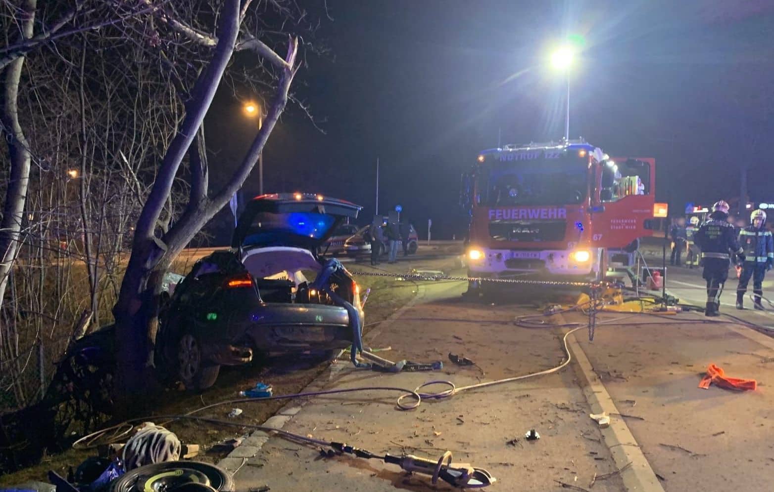 BF Wien: Verkehrsunfall mit Todesfolge