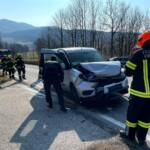 Verkehrsunfall mit zwei Fahrzeugen