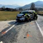 Verkehrsunfall mit zwei Fahrzeugen