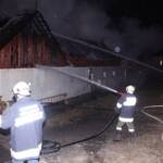 Wirtschaftsgebäudebrand in Mühlgraben
