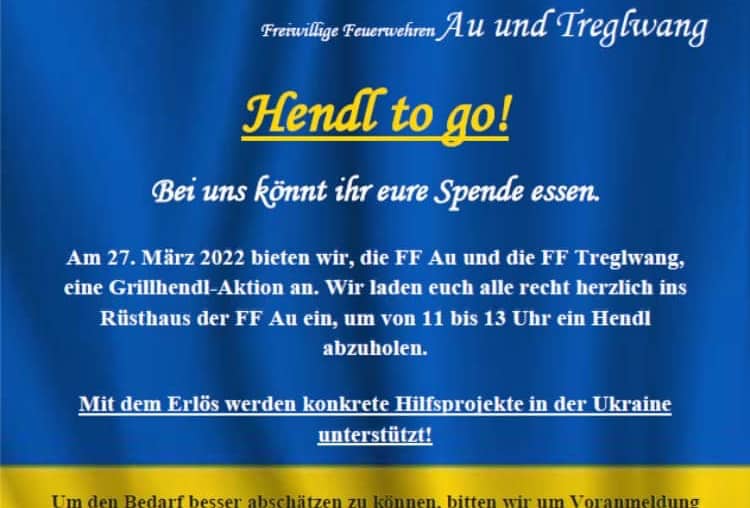 BFV Liezen: Bezirksübergreifende Ukraine-Hilfsaktion
