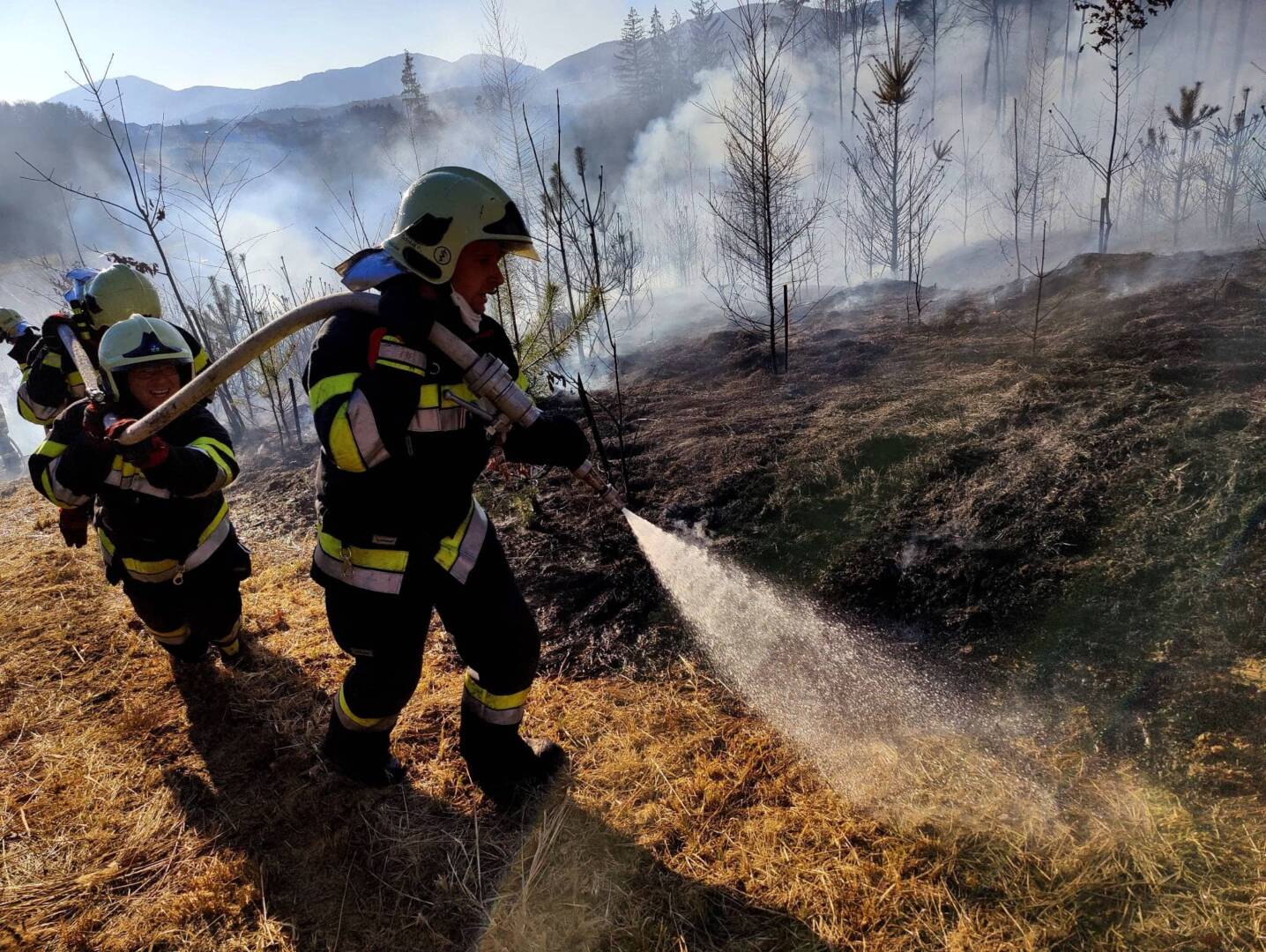 BFV Weiz: Wald- bzw. Wiesenbrand in Weiz