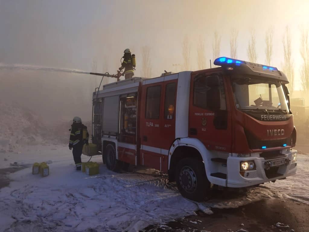 BFV Weiz: Erneuter Großbrand im Bezirk Weiz