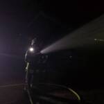 Heckenbrand in Untertweng