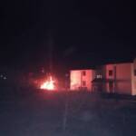 Heckenbrand in Untertweng