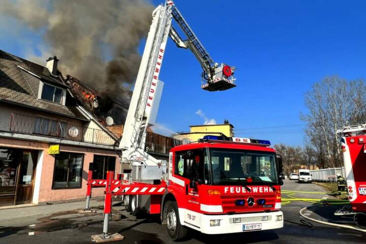 Wohnhausbrand in Gratwein