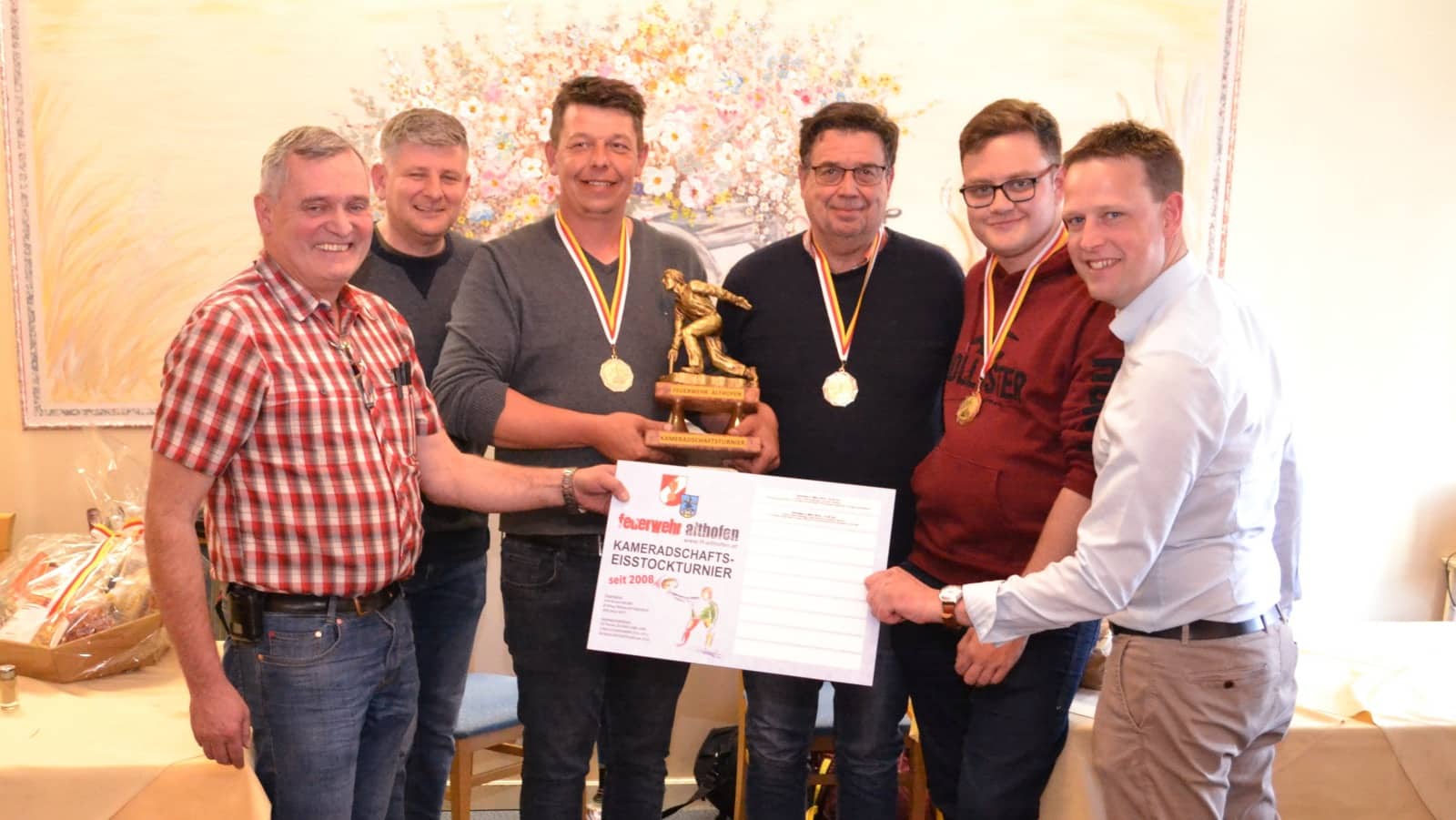 FF Althofen: Florianis am Eis