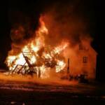 Wohnhausbrand eines landwirtschaftlichen Betriebes in der Rannach-Klamm
