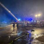 Wohnhausbrand eines landwirtschaftlichen Betriebes in der Rannach-Klamm