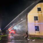 Wohnhausbrand eines landwirtschaftlichen Betriebes in der Rannach-Klamm