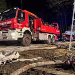 Wohnhausbrand eines landwirtschaftlichen Betriebes in der Rannach-Klamm
