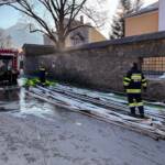 Wohnhausbrand eines landwirtschaftlichen Betriebes in der Rannach-Klamm