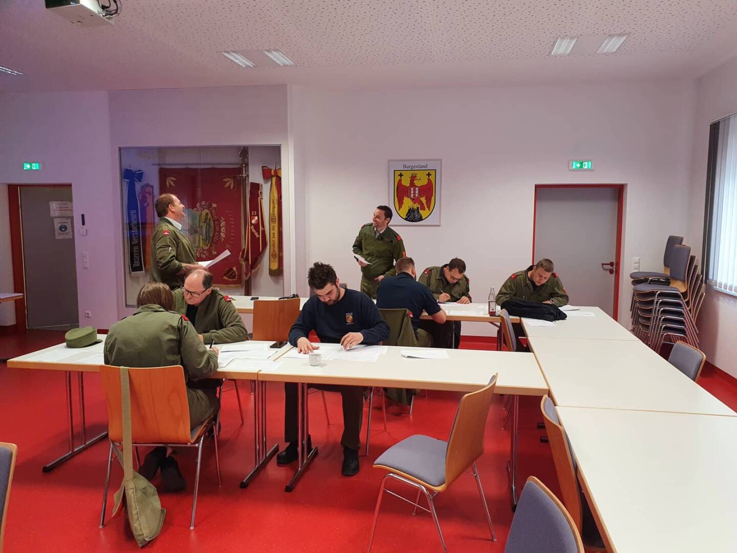 BFK Jennersdorf: Lehrgang Arbeiten in der Einsatzleitstelle