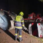 HFW Villach: Aufwendige Pferderettung nach Verkehrsunfall