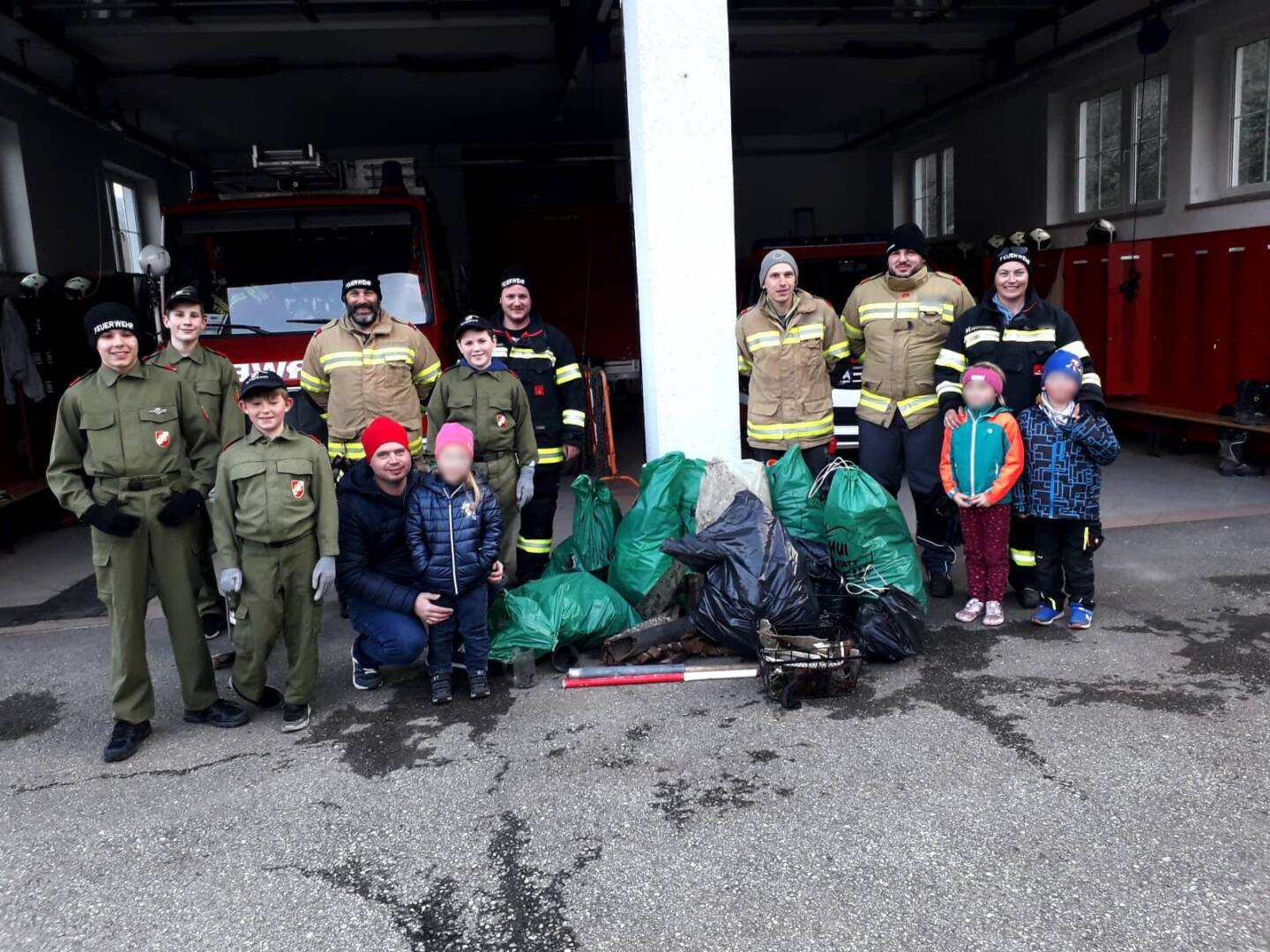HFW Bad Ischl: FW Rettenbach beteiligt sich an Aktion Hui statt Pfui