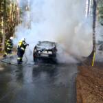 Fahrzeugbrand Fresacher Landesstraße L40