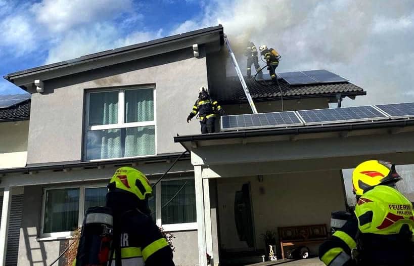 BFV Deutschlandsberg: Brandeinsatz in Schamberg