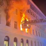 Nächtlicher Zimmerbrand in Wien – Brigittenau