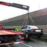 Fahrzeugbrand auf der A5 Nordautobahn