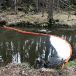 Über Nacht zeigten die Ölsperren ihre Wirkung