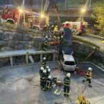 Spektakuläre Übungsaufgabe für die Hauptfeuerwache Bad Ischl