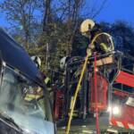 Spektakuläre Übungsaufgabe für die Hauptfeuerwache Bad Ischl